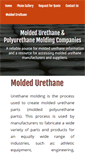 Mobile Screenshot of molded-urethane.com