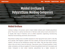 Tablet Screenshot of molded-urethane.com
